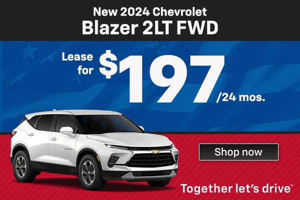 New 2024 Chevy Blazer 2LT