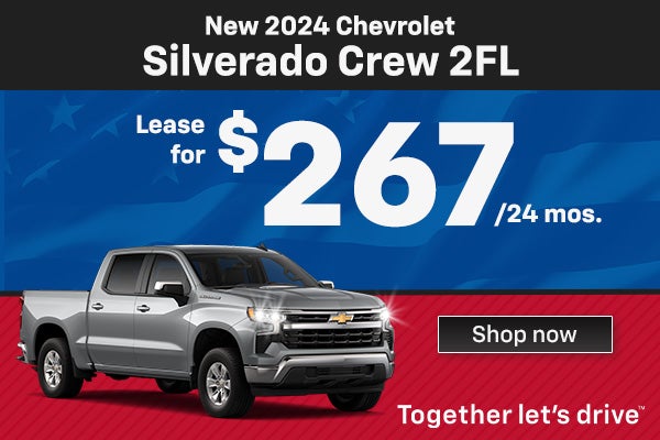 New 2024 Chevy Silverado Crew
