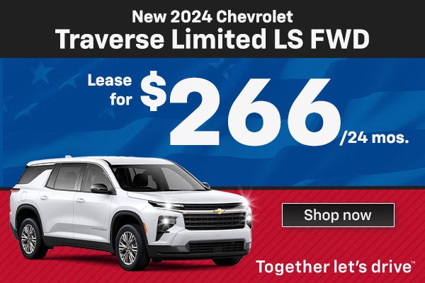 New 2024 Chevy Traverse Limited